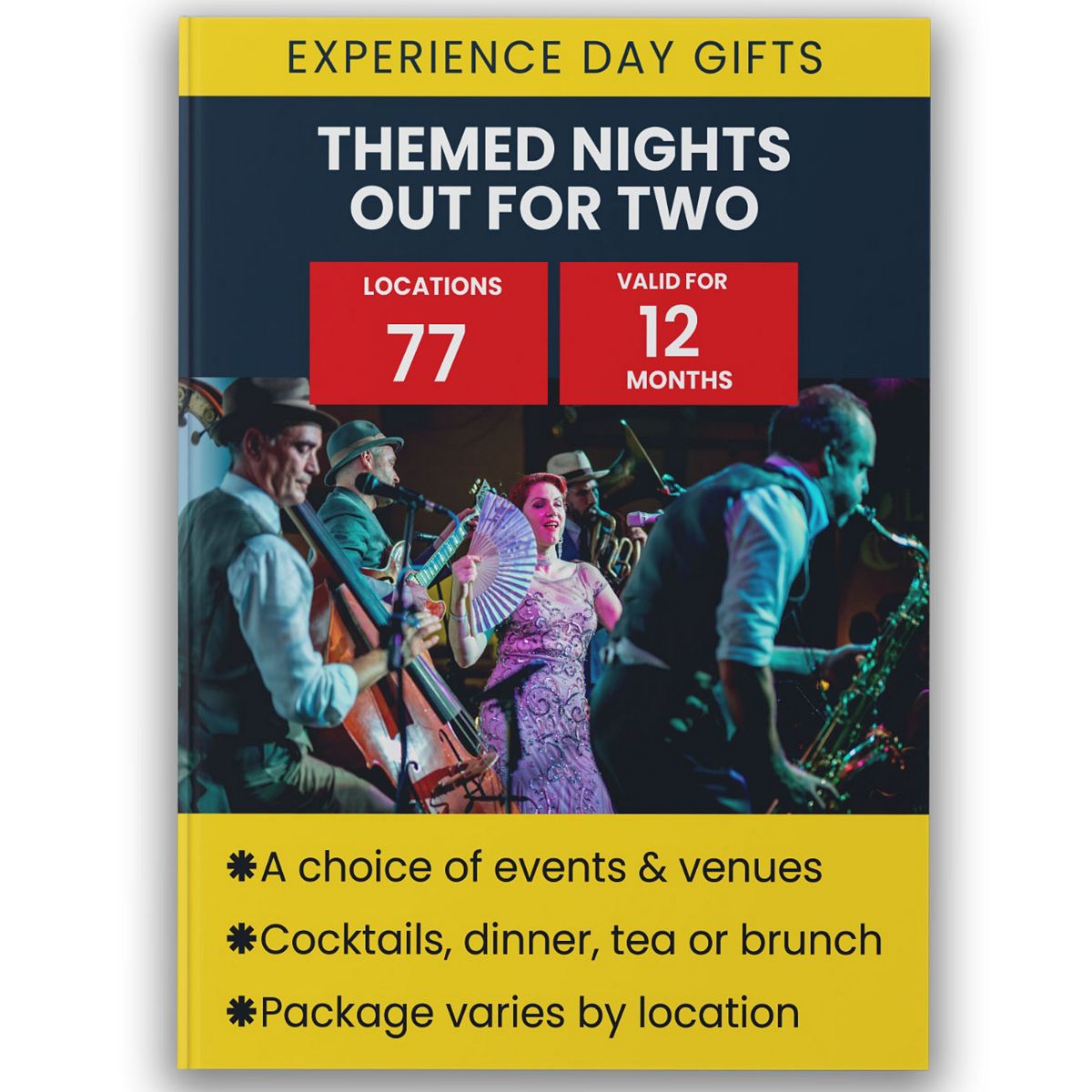Activity Superstore Themed Nights Out For Two Gift Experience Multicolor