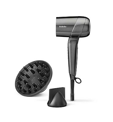 BaByliss Titanium Shine Digital Motor Lightweight Compact Hair Dryer