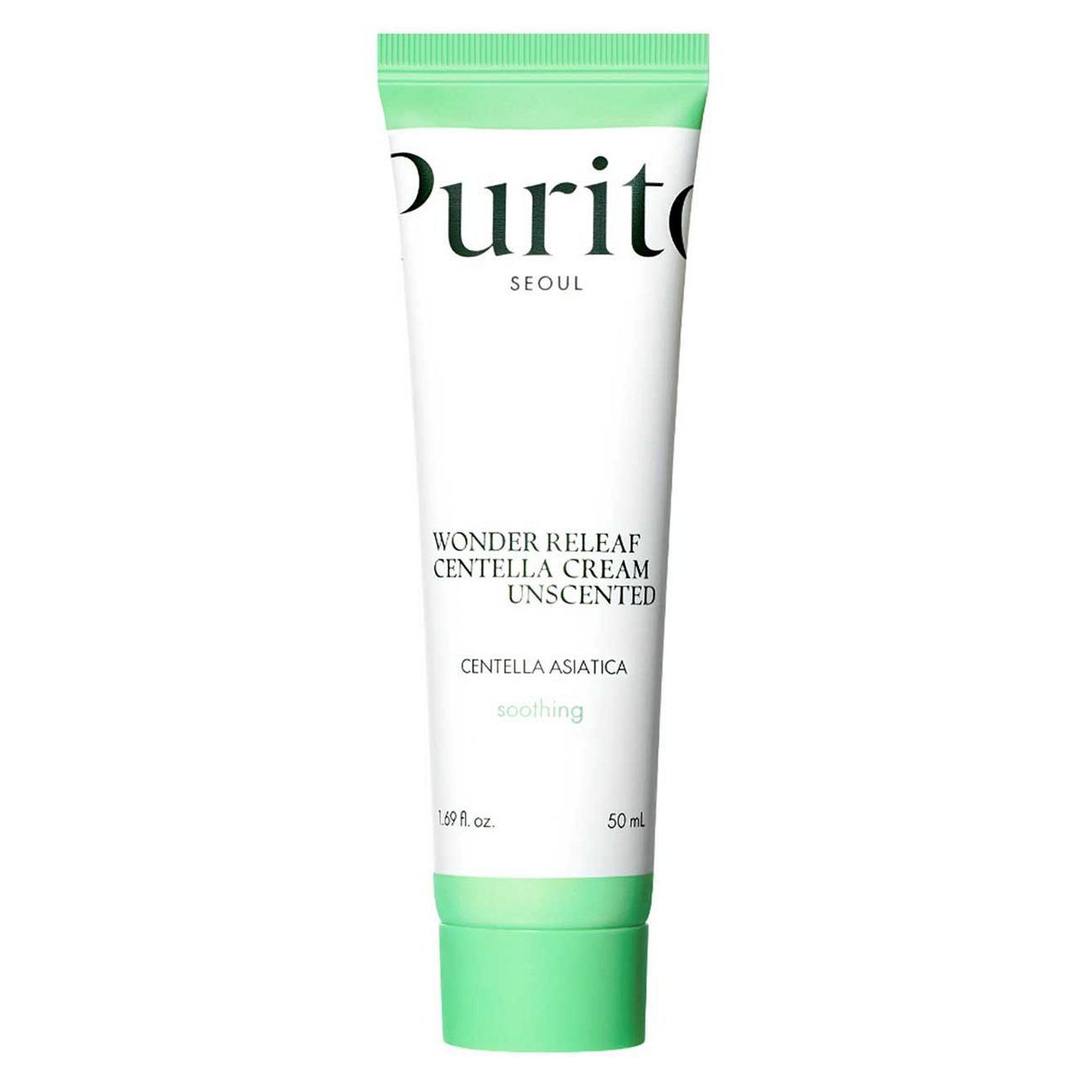 Purito Wonder Releaf Centella Cream Unscented 50Ml