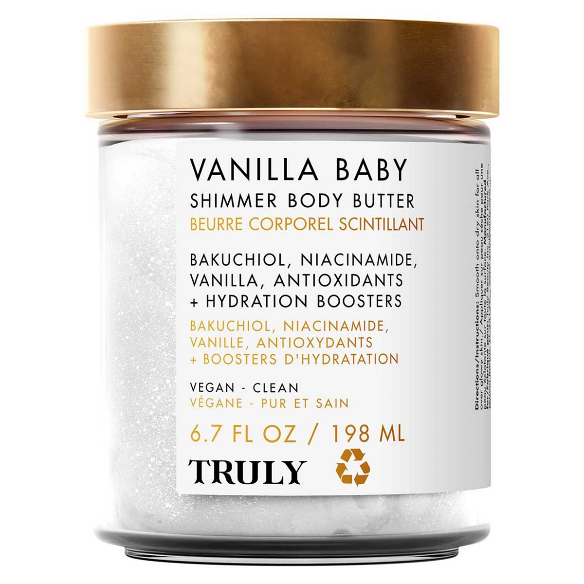 Truly Beauty Inc Truly Vanilla Baby Shimmer Body Butter 198ml