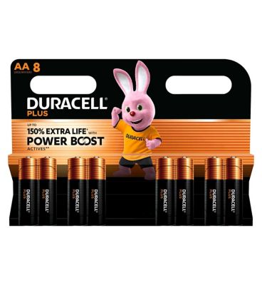 Duracell Powerboost AA Battery 8s