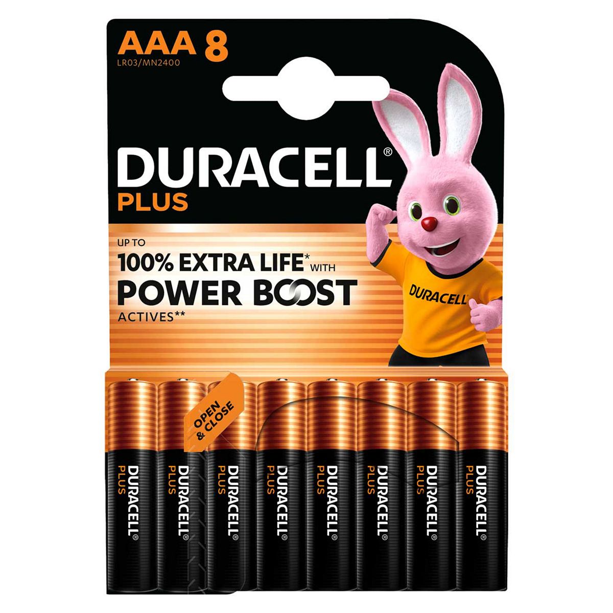 Duracell Powerboost Aaa Battery 8S