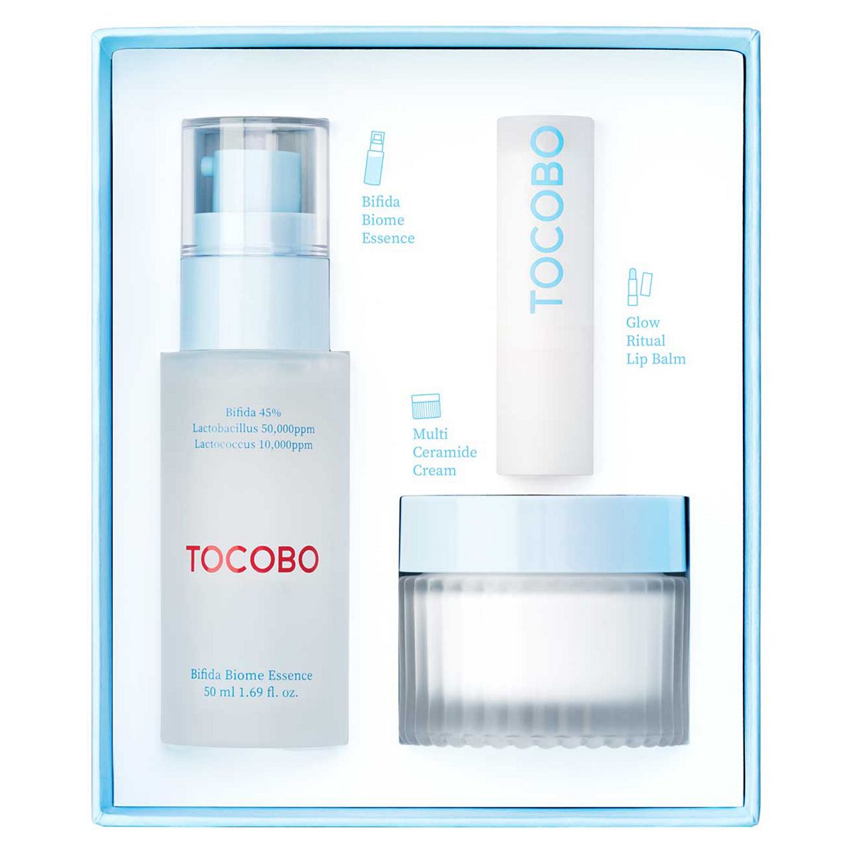 TOCOBO Glow & Moist Trio Set