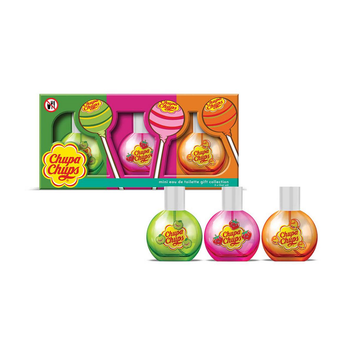 Chupa Chups Edt Set 3 X 15ml