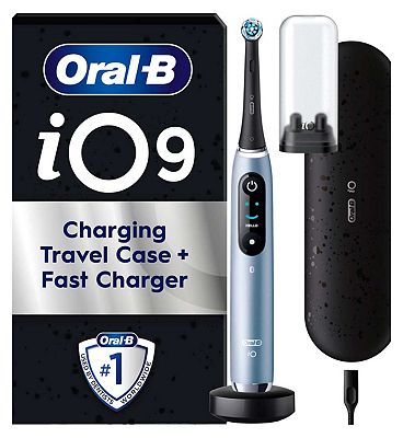 Oral-B iO 9 Aqua Marine Electric Toothbrush Designed By Braun