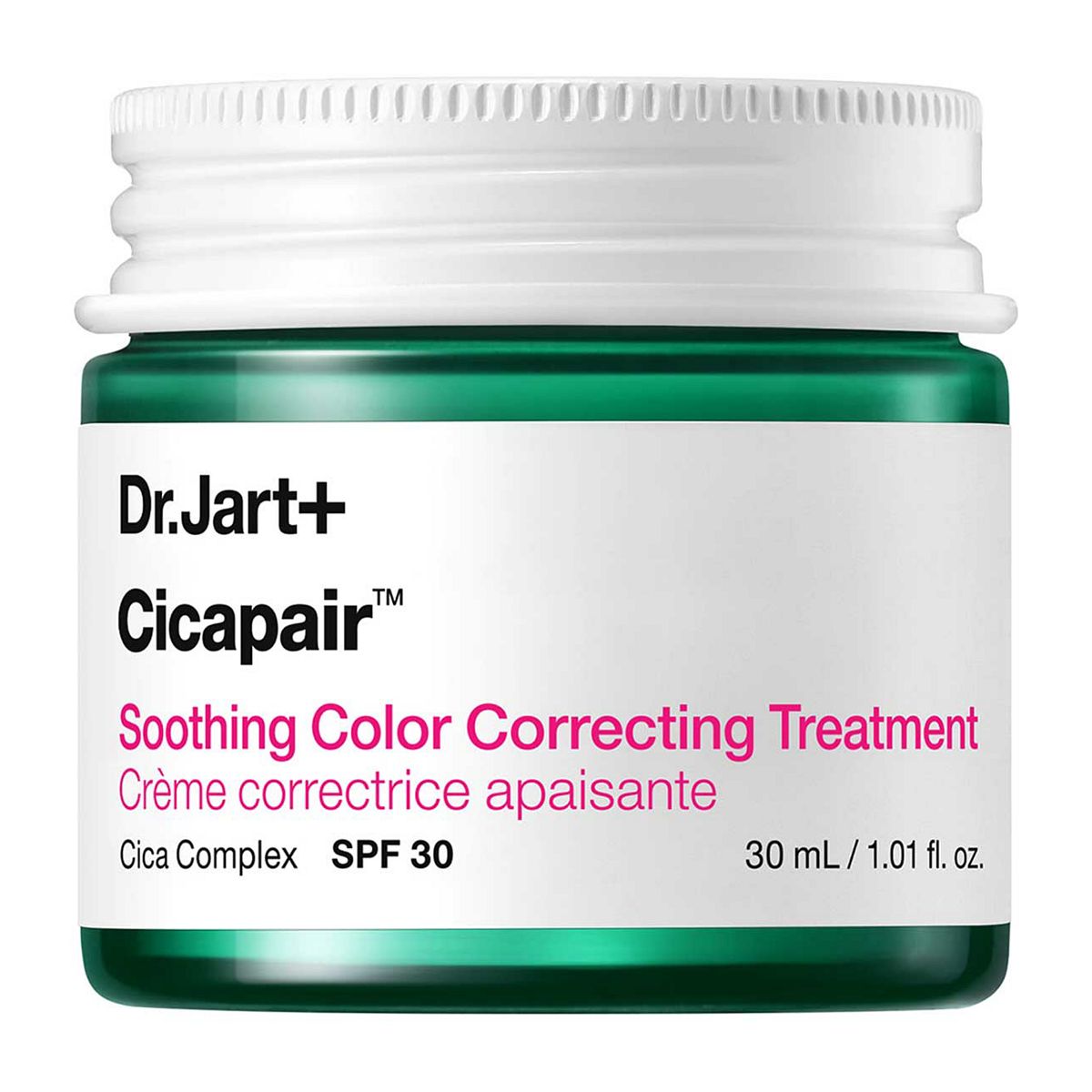 Dr Jart Cicapair Soothing Color Correcting Treatment Spf 30 30ml
