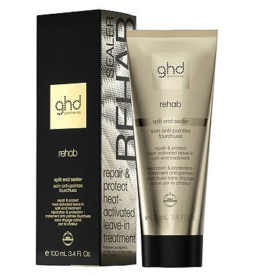ghd Rehab Split End Sealer, Heat-Activated Leave-In Split End Treatment To Repair & Protect - 100ml
