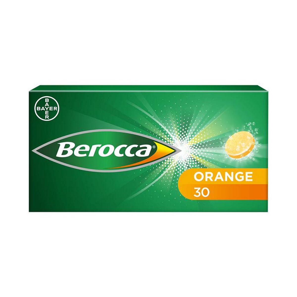 Berocca Effervescent Orange Tablets 30S