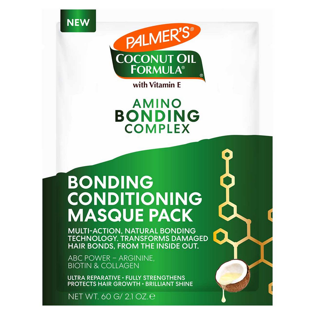 Palmer's Coconut Oil Formula Amino Bonding Complex Conditioning Masque Pack 60g