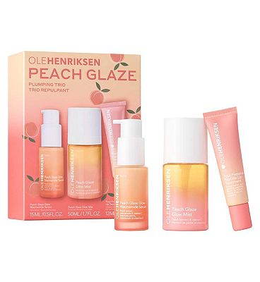 Ole Henriksen Peach Glaze Plumping Trio With Niacinamide And Vitamin C