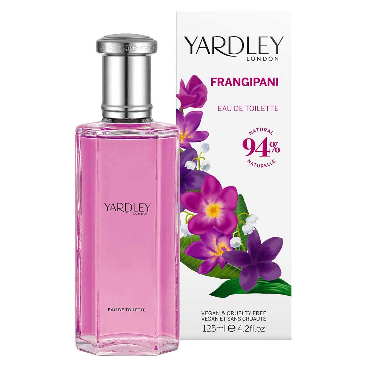 Yardley Frangipani Eau De Toilette 125Ml