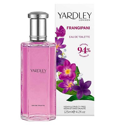 Yardley Frangipani Eau De Toilette 125ml