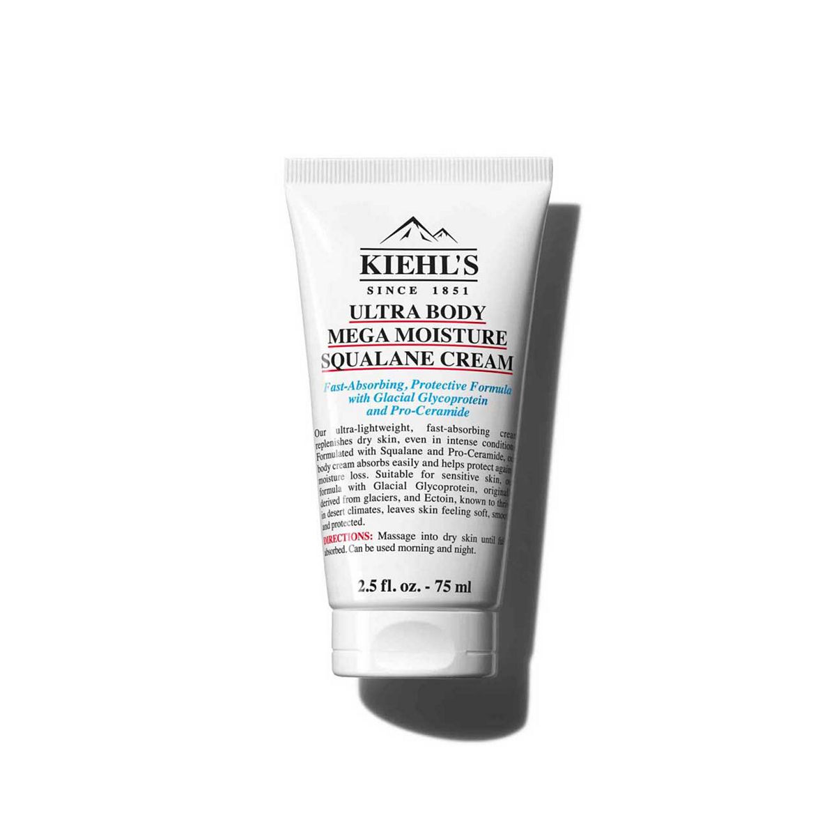 Kiehl's Ultra Body Mega Moisture Squalane Cream 75ml