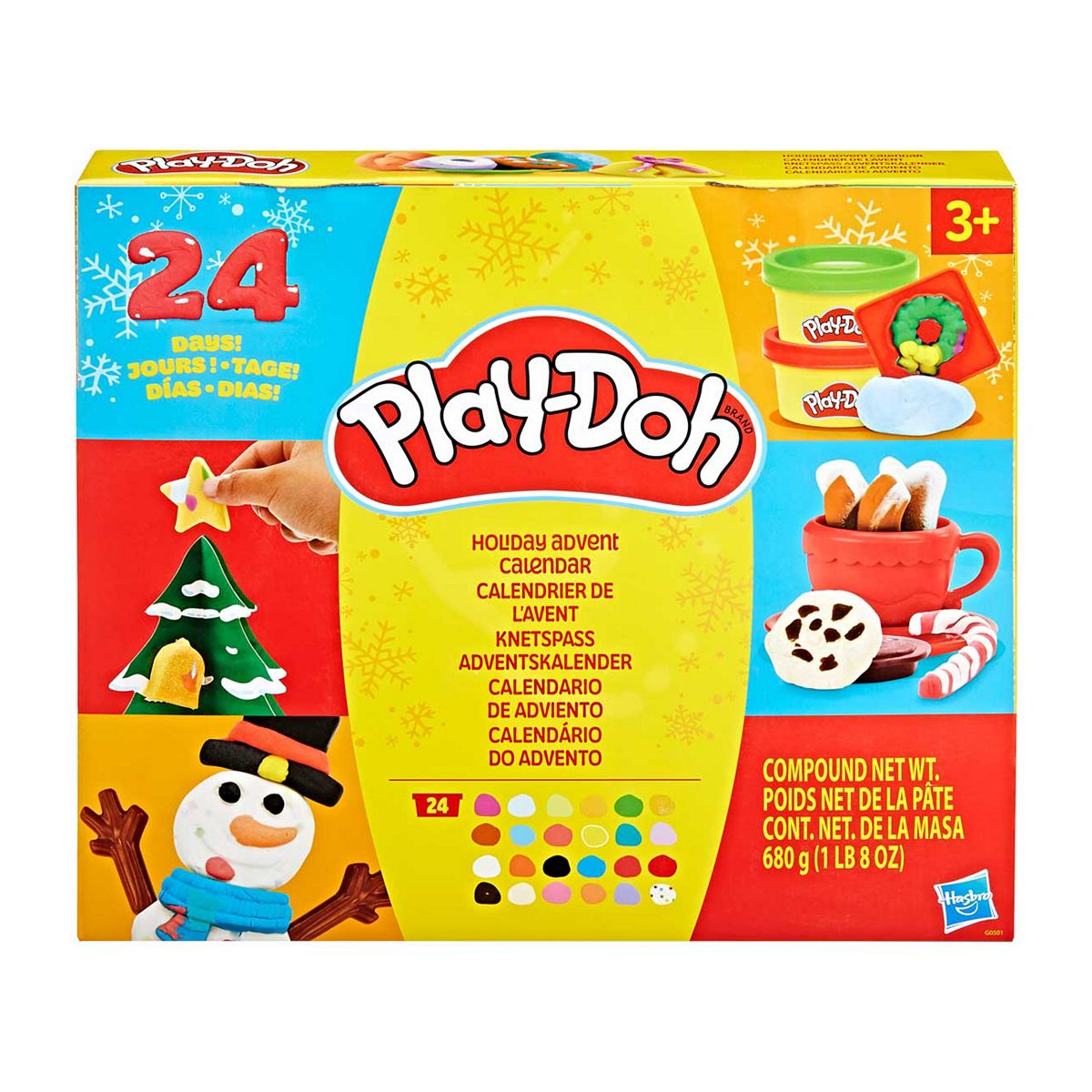 Play Doh Hasbro 24 Day Advent Calendar Playset