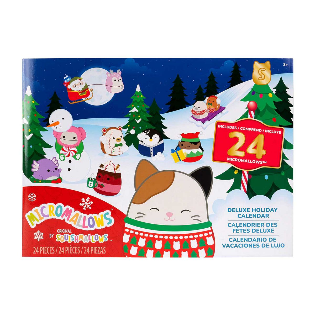 Squishmallows Jazware Squishmallow Micromallow 24 Day Advent Calendar