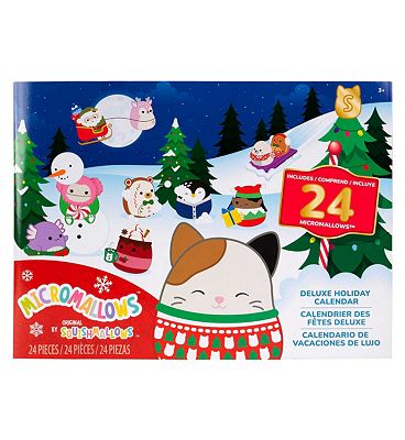 Jazware Squishmallow Micromallow 24 Day Advent Calendar