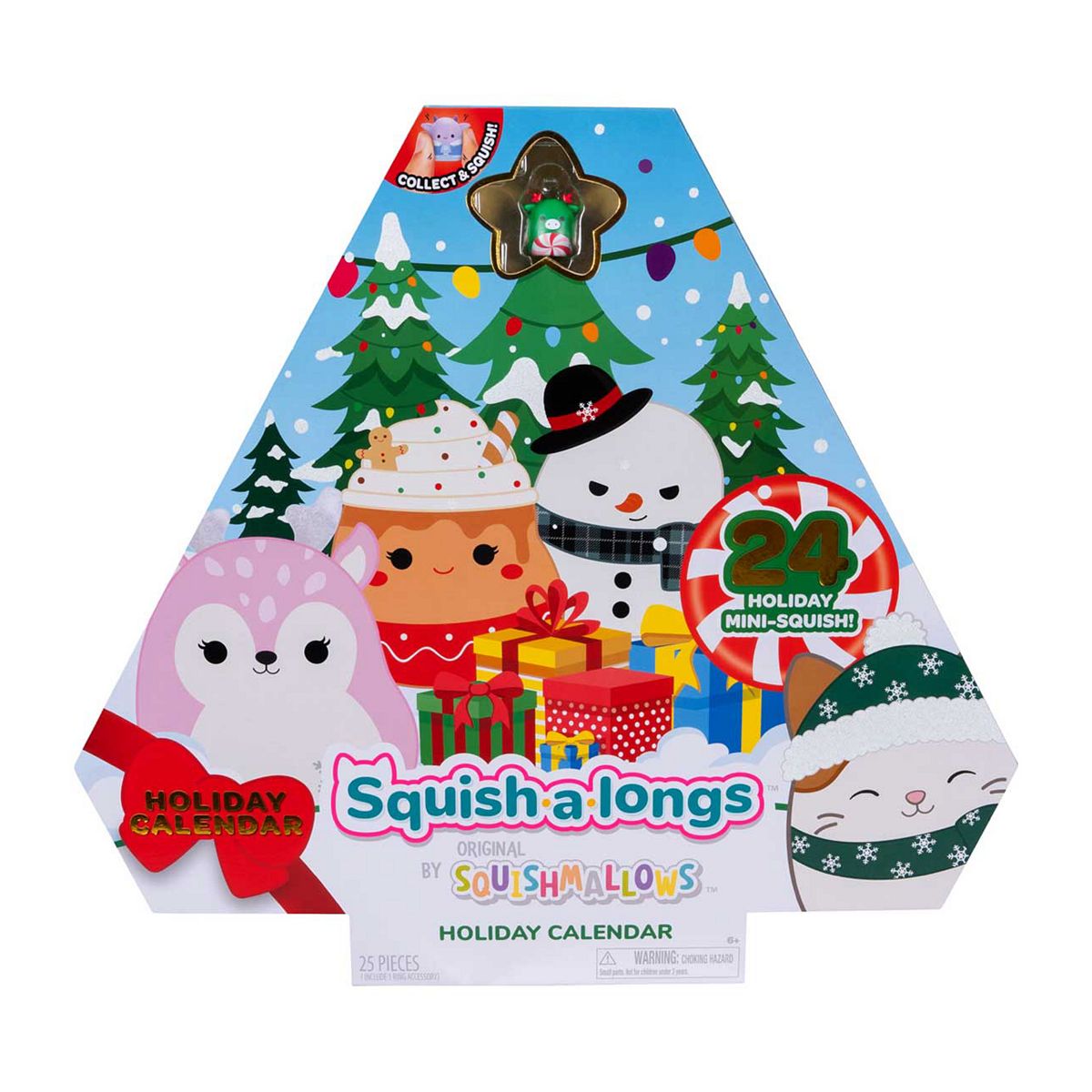 Squishmallows Jazwares Squishalongs Advent Calendar