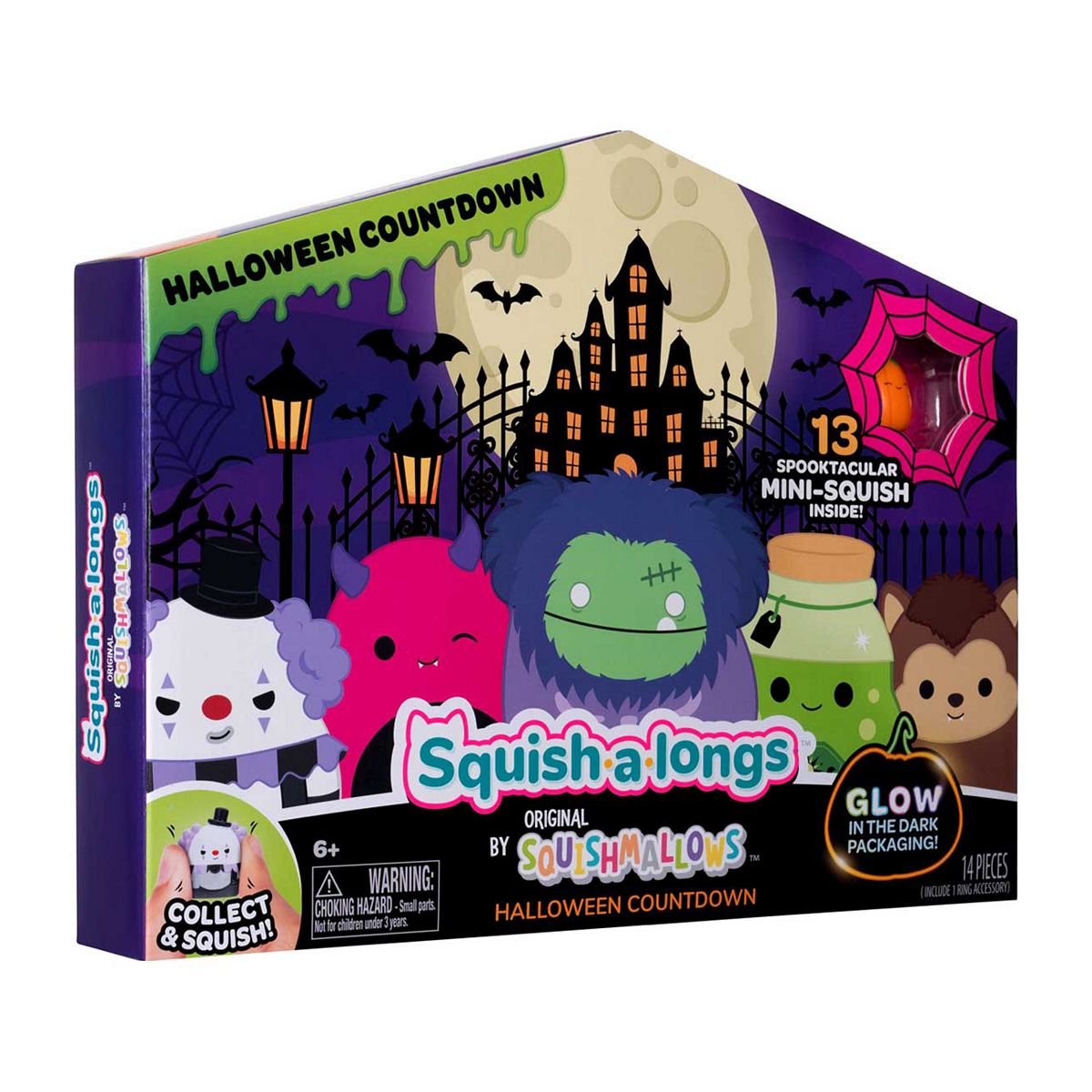Squishmallows Jazware Squishalongs Halloween Advent Calendar