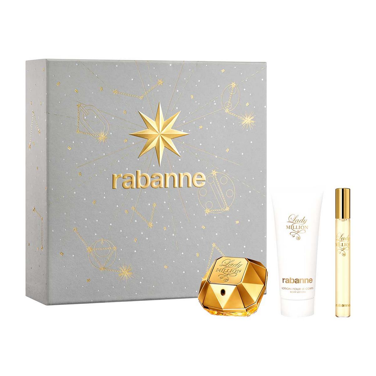 Rabanne Lady Million Eau De Parfum 50Ml Gift Set