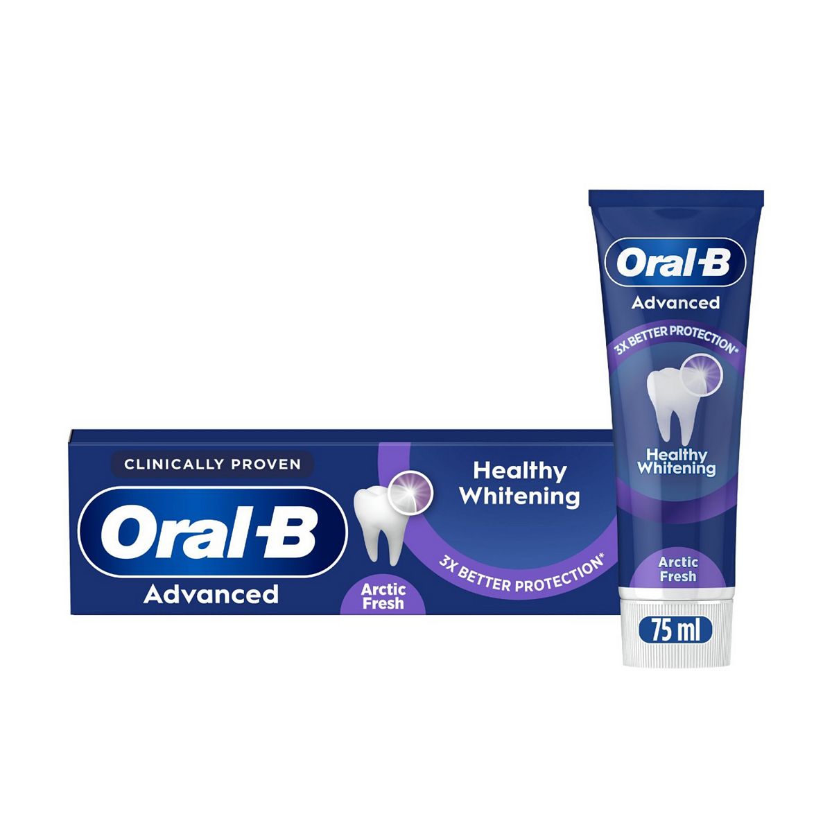 Oral B Oral-B Advanced Healthy Whitening Arctic Fresh Toothpaste 75Ml