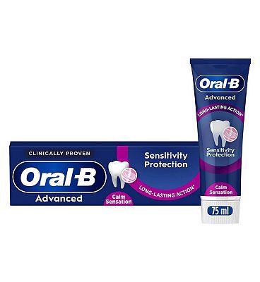 Oral-B Advanced Sensitivity Protection Calm Sensation Toothpaste 75ml