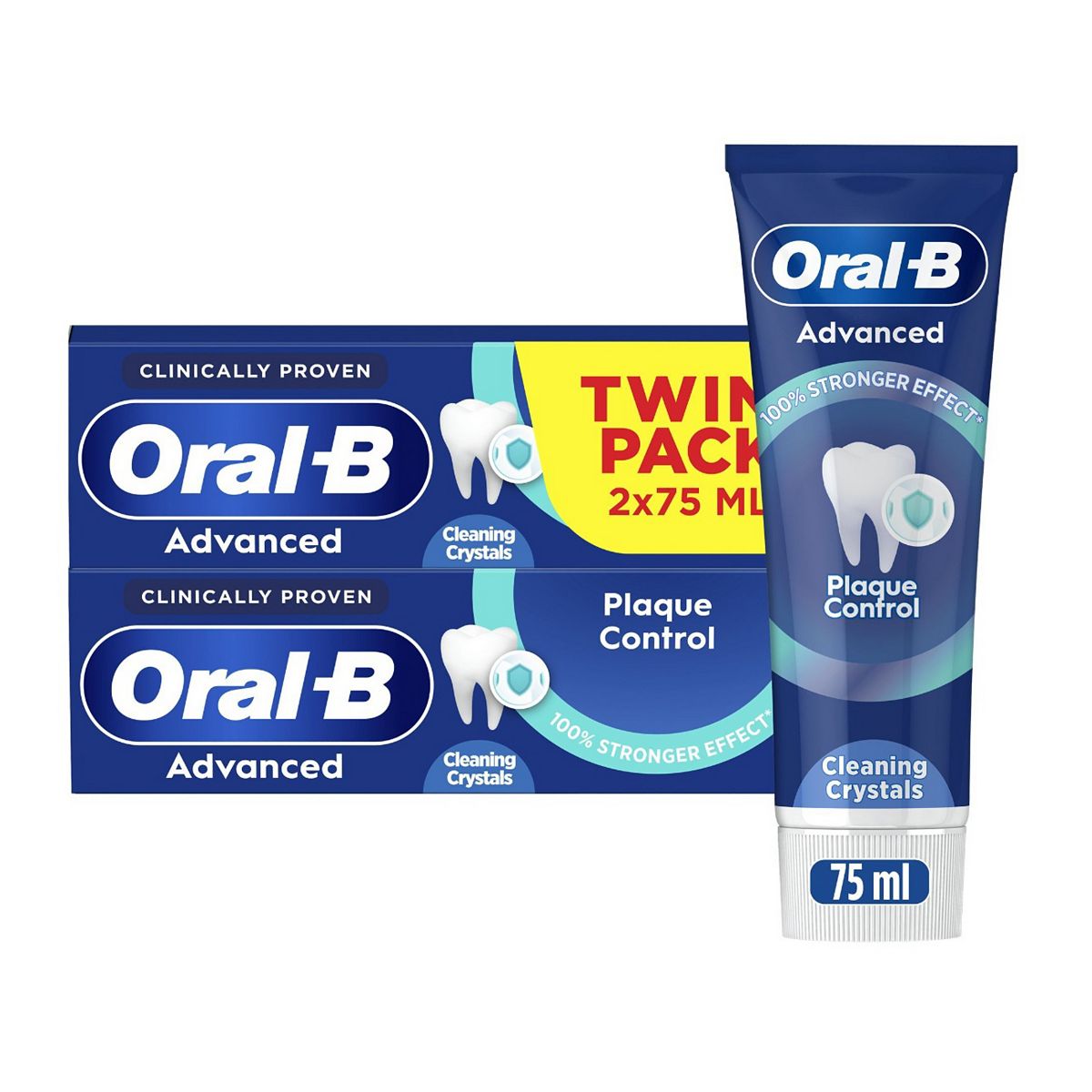Oral B Oral-B Advanced Plaque Control Cleaning Crystals Toothpaste 150Ml