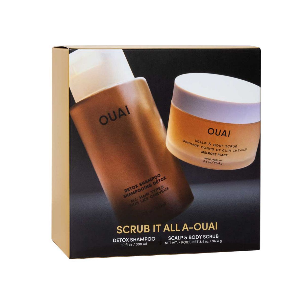 OUAI Scrub It All A- Christmas Kit