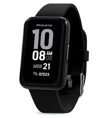 Reflex Active Series 49 Black Smart Watch