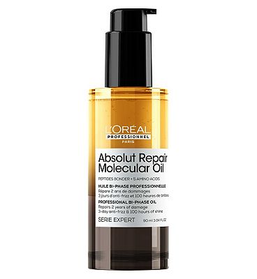 Click to view product details and reviews for Loral Professionnel Absolut Repair Molecular Bi Phase Oil For Damaged Hair 90ml 2x Benefit High Shine Repair.