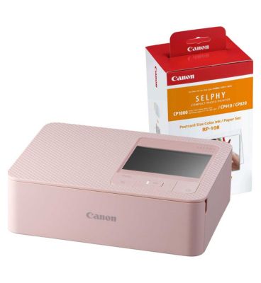 Canon SELPHY CP1500 Wireless Photo Printer Inc RP-108 Ink Paper