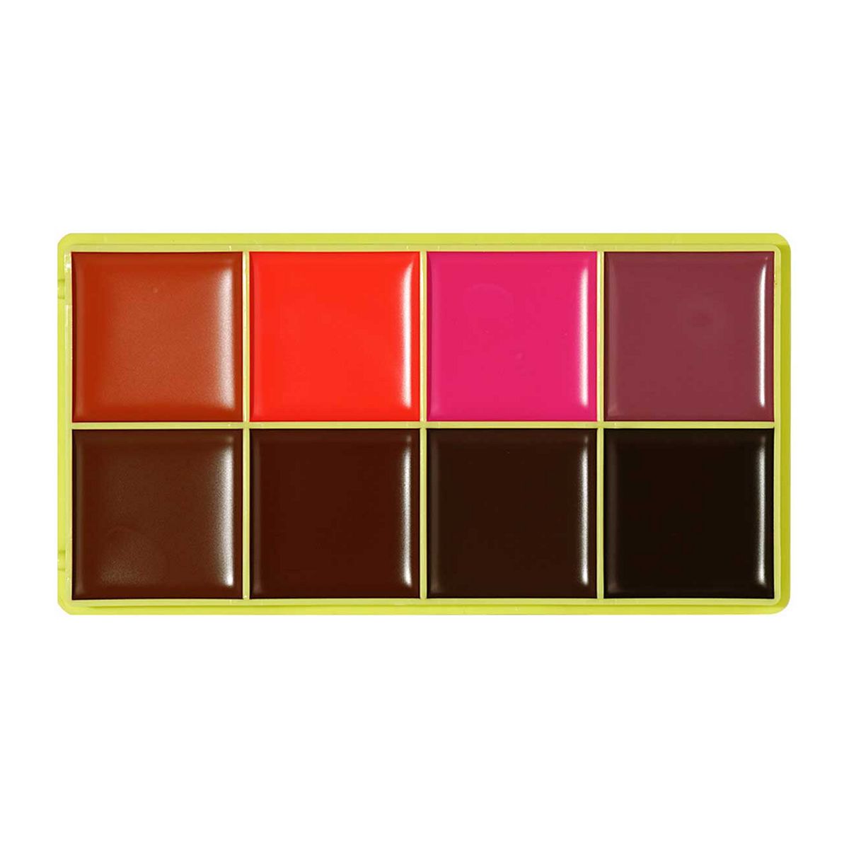 Made By Mitchell Curve Case Pressed Powder Blush Palette Medium Deep Set