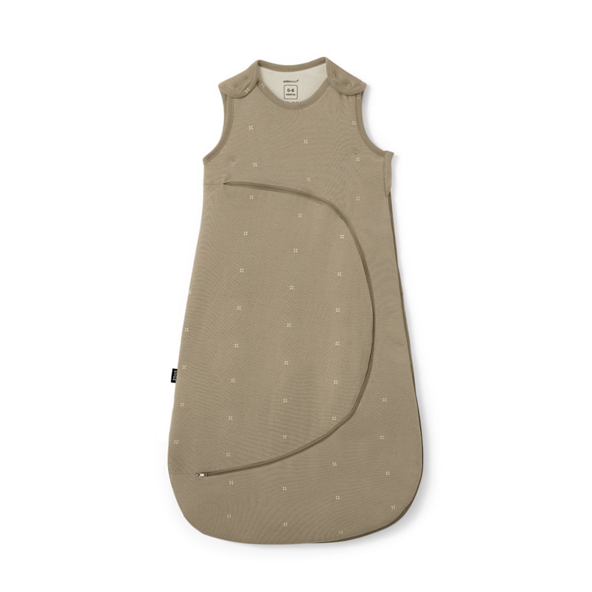 Snuz Pouch Sleeping Bag 0-6 Months 1.0 Tog Sage Cross
