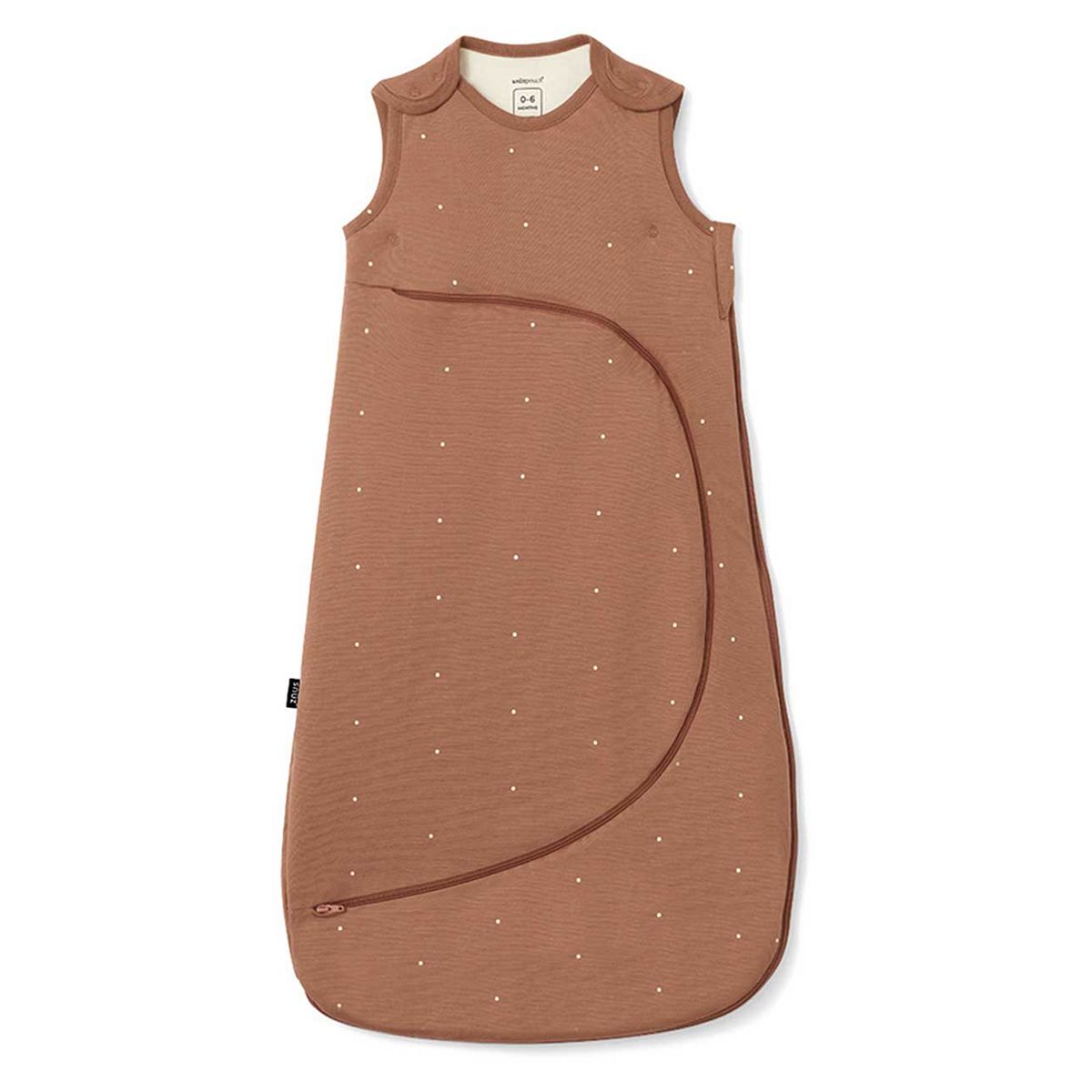 Snuz Pouch 0-6 Months 2.5 Tog Sleeping Bag Blush Dot