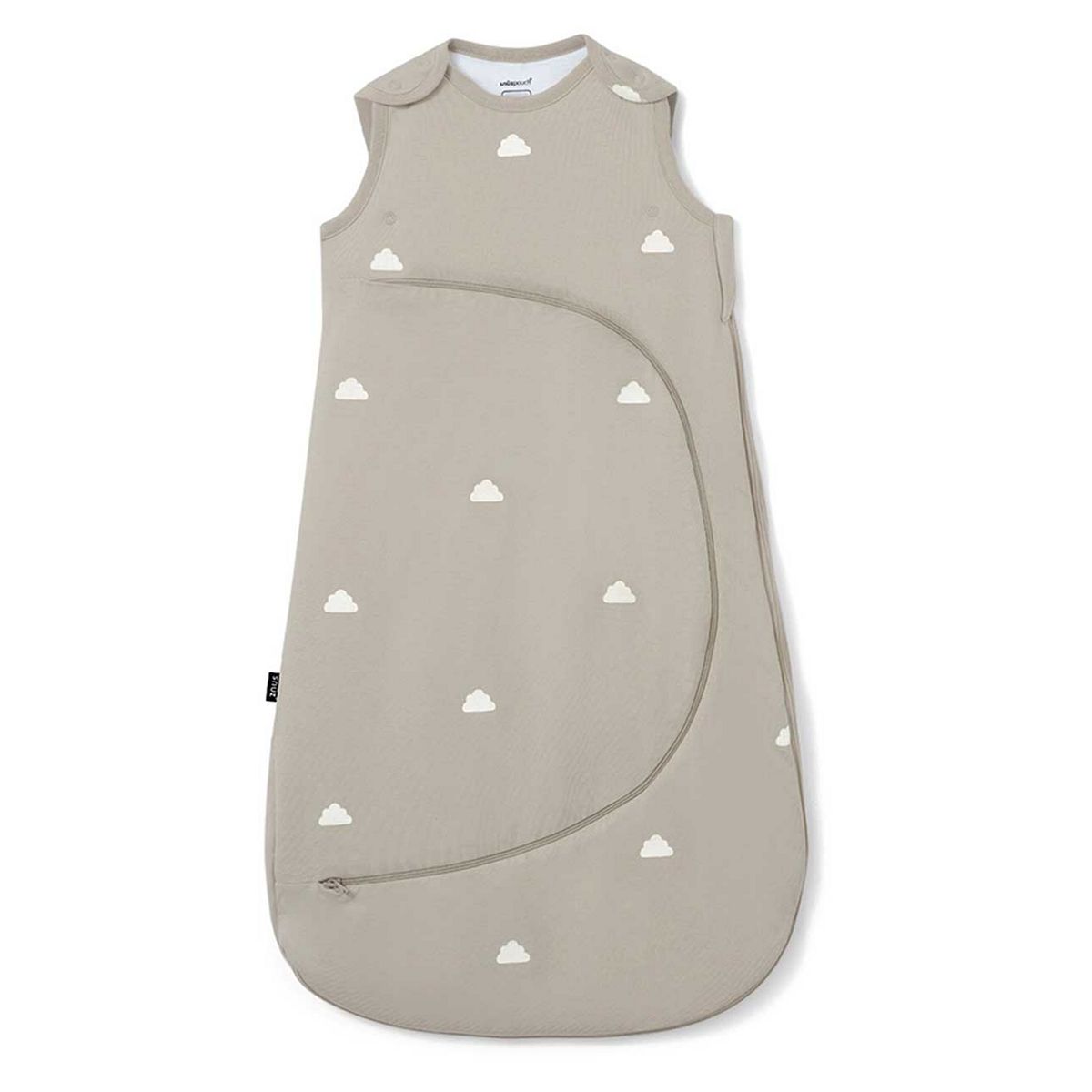 Snuz Pouch 6-18 Months 2.5 Tog Sleeping Bag Grey Cloud
