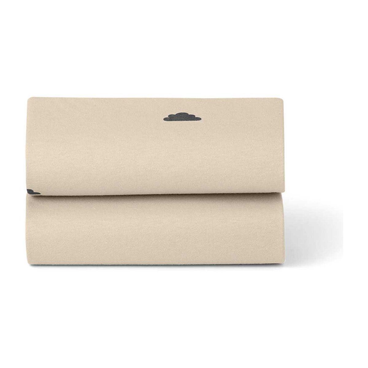 Snuz Twin Pack Crib Sheets - Sand Cloud