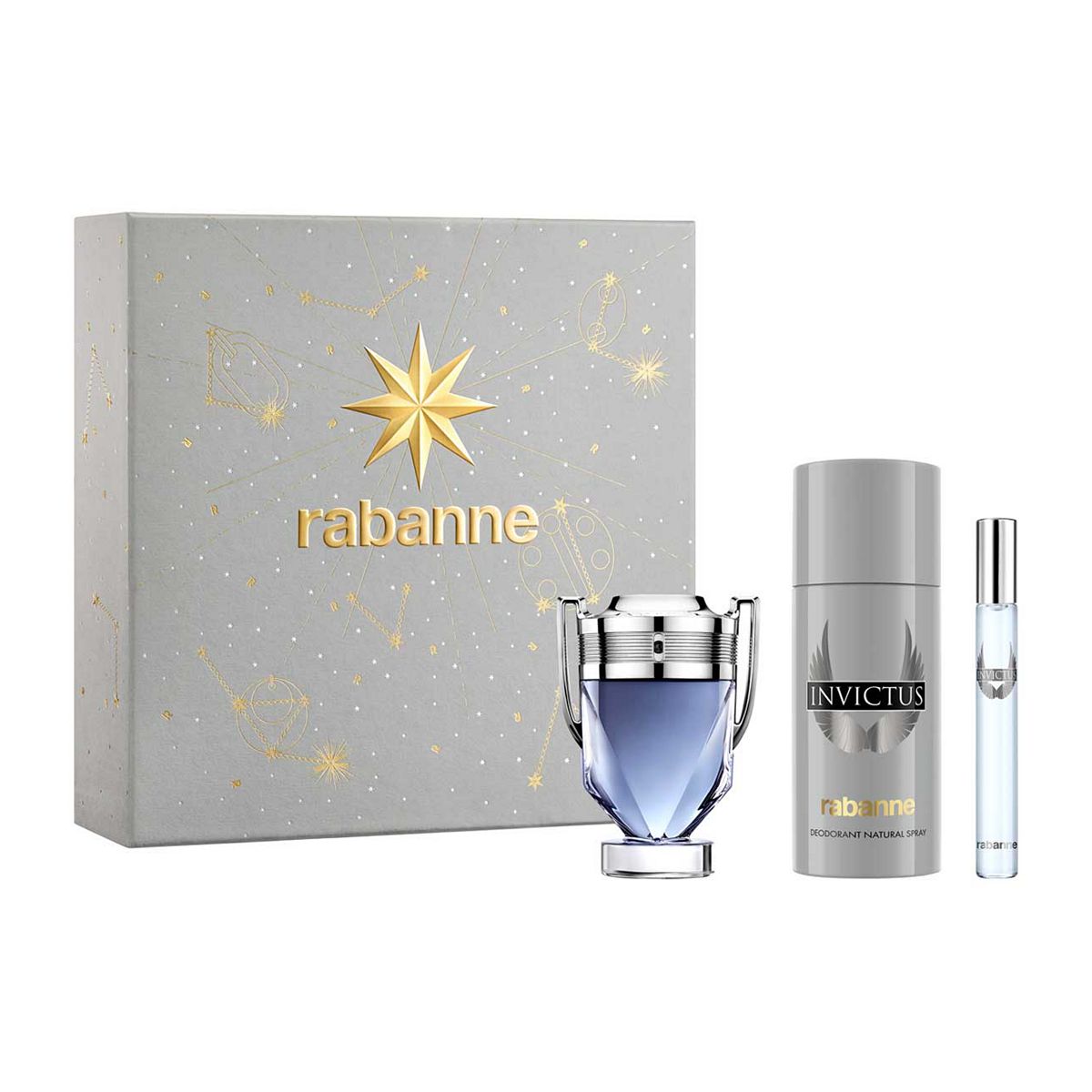 Rabanne Invictus Eau De Toilette 50Ml Gift Set