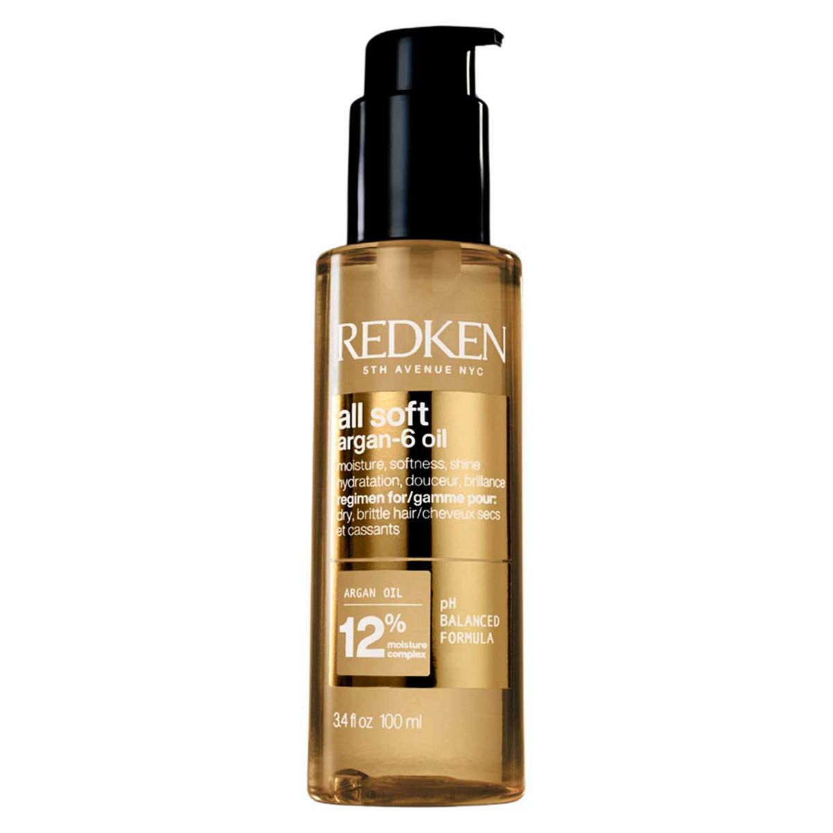 Redken All Soft Argan 6 Oil For Dry Hair 100ml
