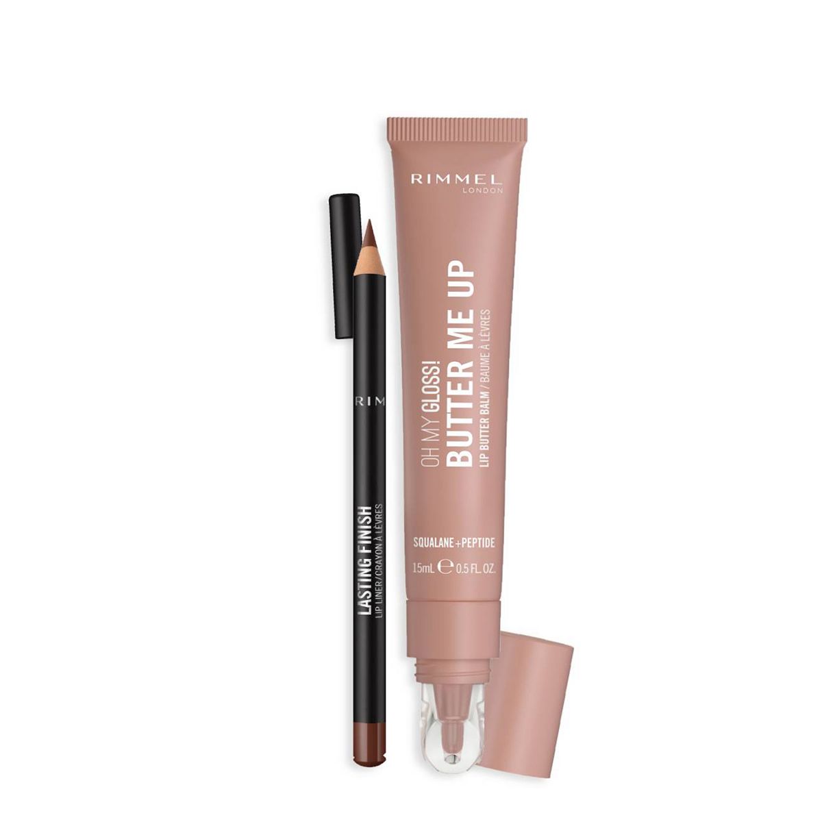 Rimmel Butter Me Up Gloss And Liner Brownie Latte