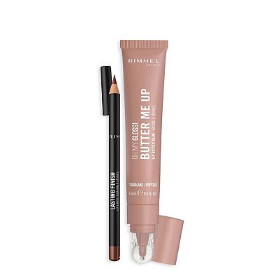 Rimmel Butter Me Up Gloss and Liner Brownie Latte
