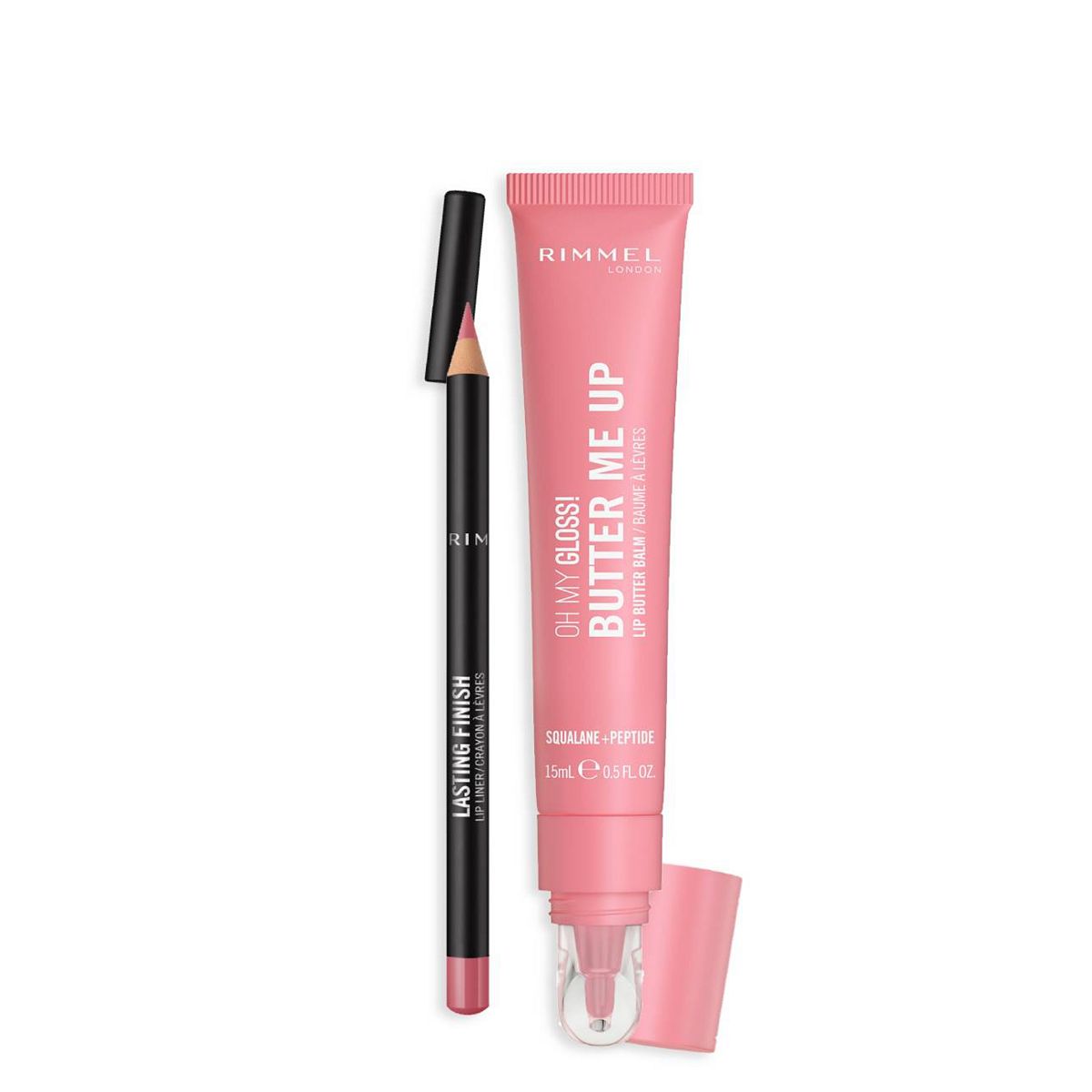 Rimmel Butter Me Up Gloss And Liner Bubblegum Candy