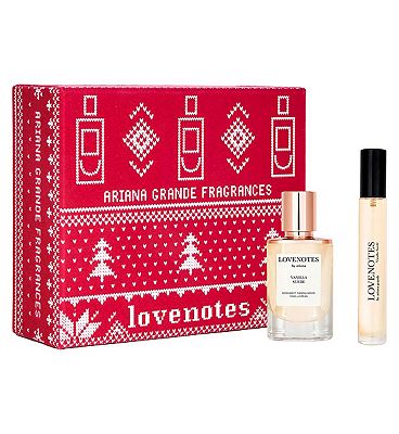 Ariana Grande Lovenotes Vanilla Suede 30ml And 10ml Spray Pen Gift Set