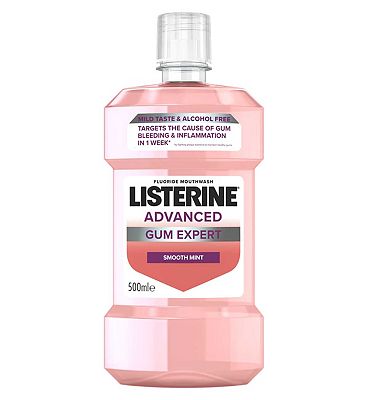 Listerine Advanced Gum Expert Mouthwash 500ml