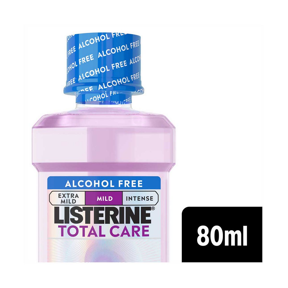 Listerine Total Care Milder Taste Zero Alcohol Mouthwash 80Ml