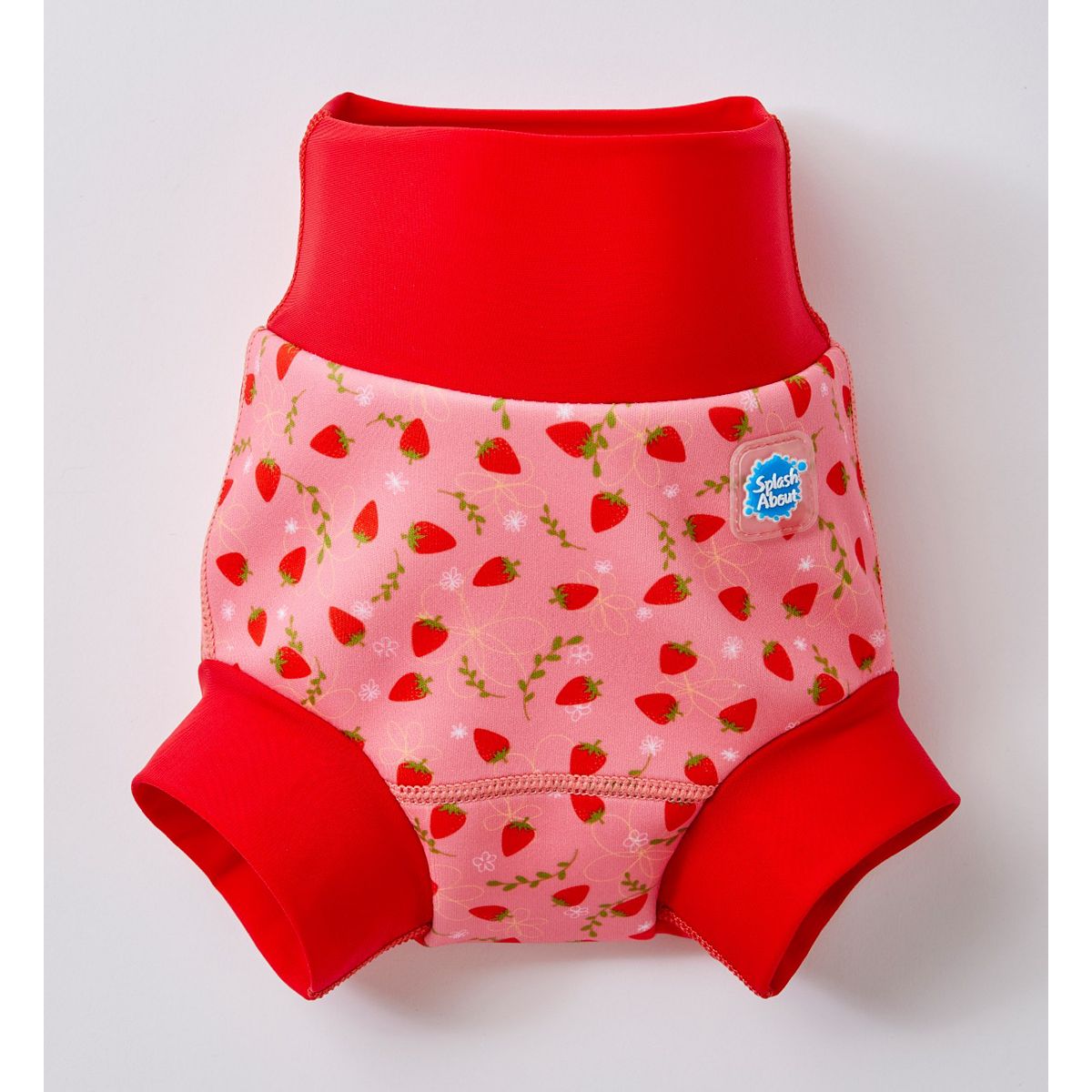 Splash About Happy Nappy 6-12Mth L Reusable Swim - Strawberry Fields