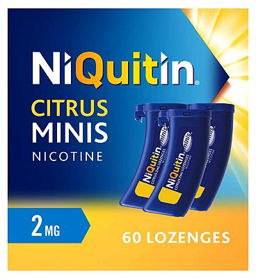 Click to view product details and reviews for Niquitin Minis Citrus 2mg Lozenges 60 Lozenges.
