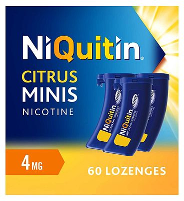 Click to view product details and reviews for Niquitin Minis Citrus 4mg Lozenges 60 Lozenges.