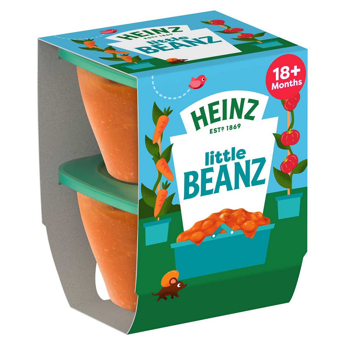 Heinz Baby Food Little Beanz 18+ Months 100G 2S