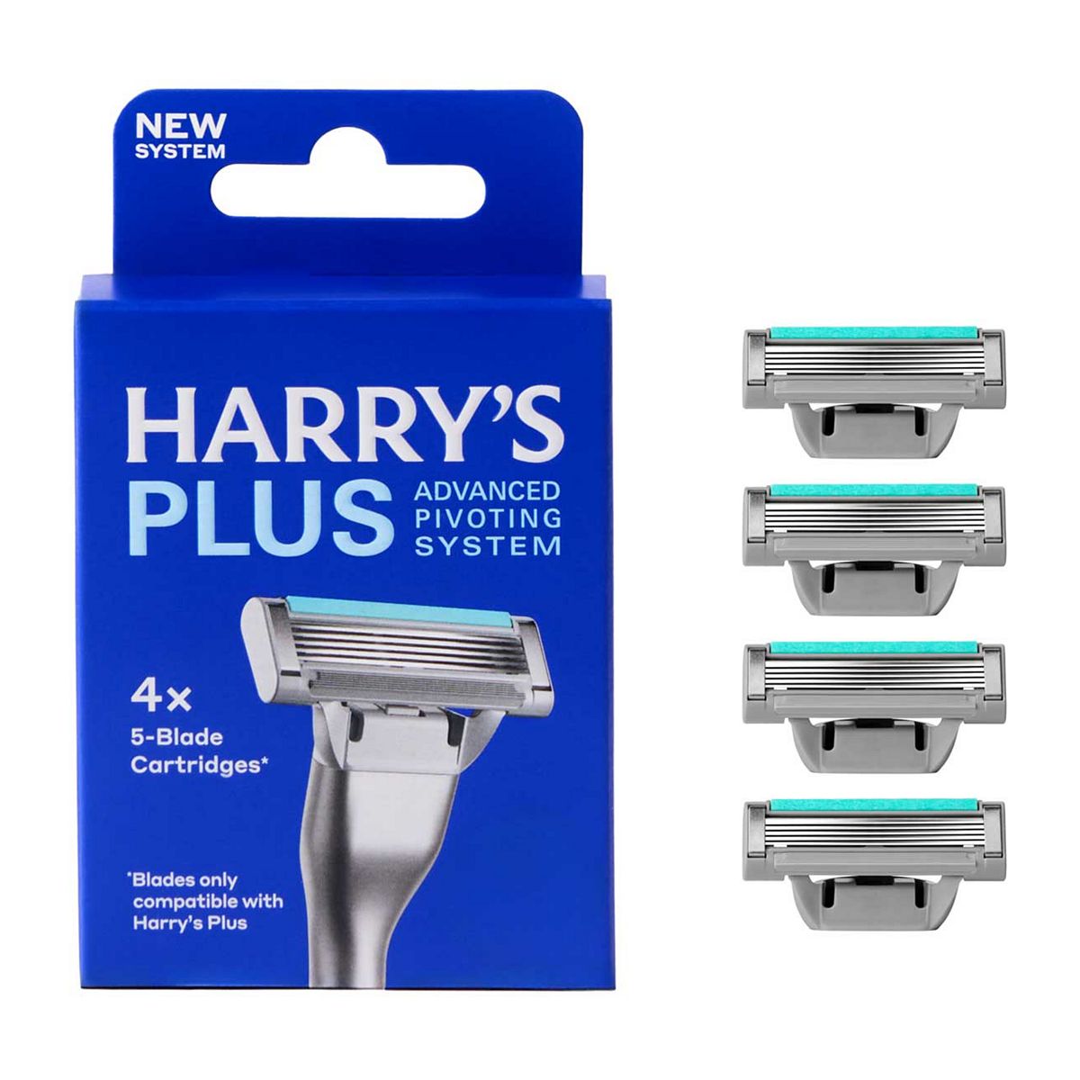 Harry's Plus Razor Blade Cartridges 4S