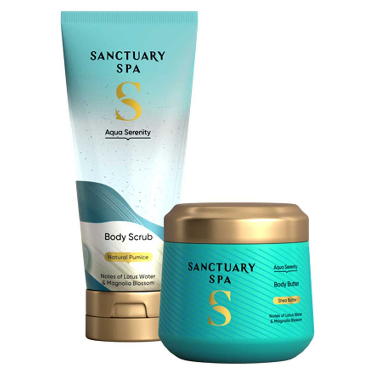 Sanctuary Spa Aqua Serenity Scrub And Butter Bundle
