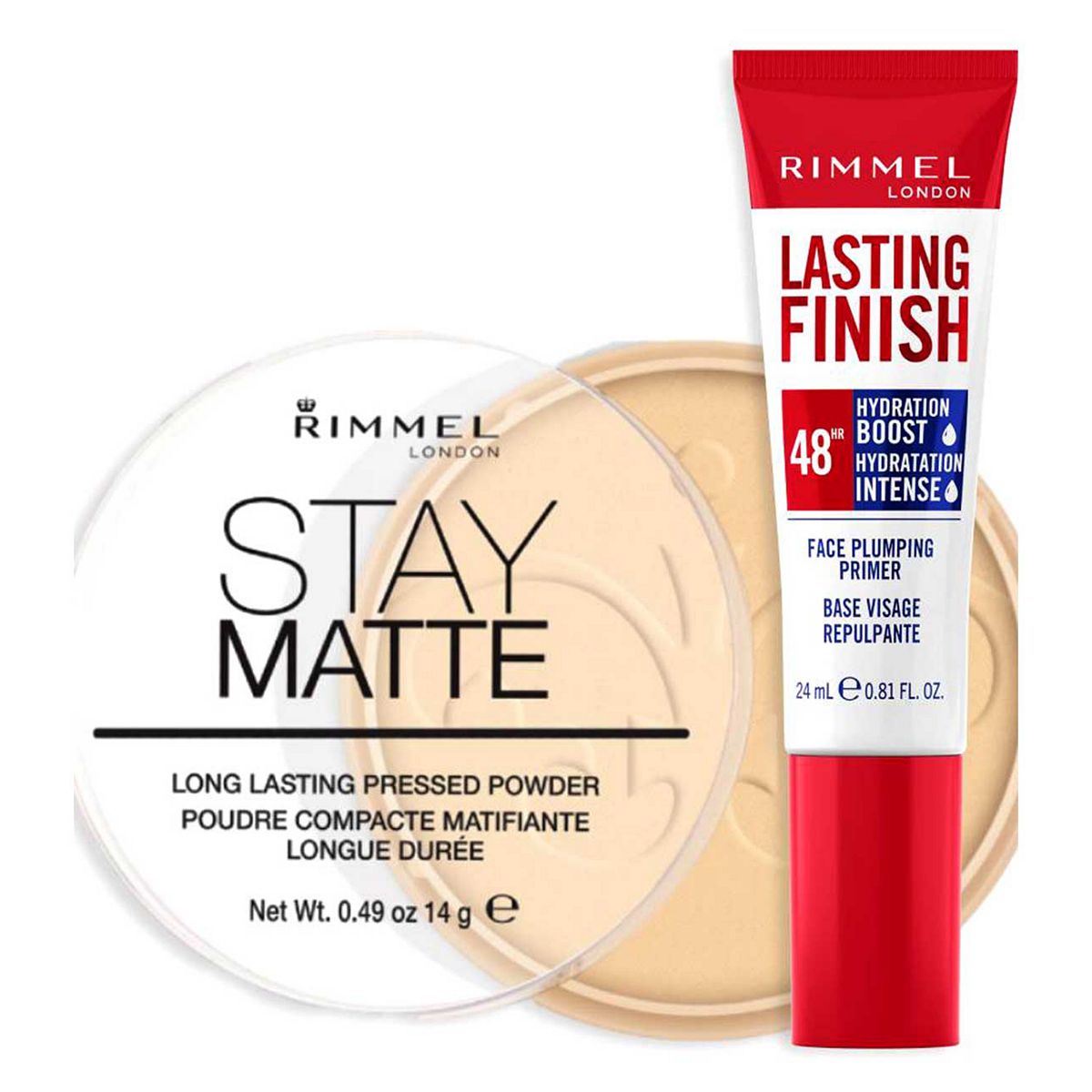Rimmel Basic Base Primer And Powder Bundle